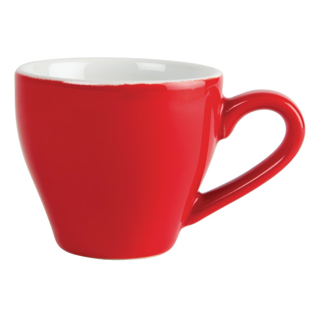 GK070 Olympia Cafe Espresso Cups Red 100ml (Pack of 12) JD Catering Equipment Solutions Ltd