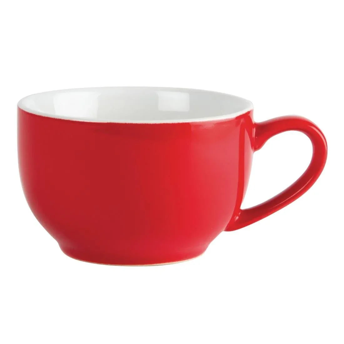 GK073 Olympia Cafe Coffee Cups Red 228ml (Pack of 12) - JD Catering Equipment Solutions Ltd