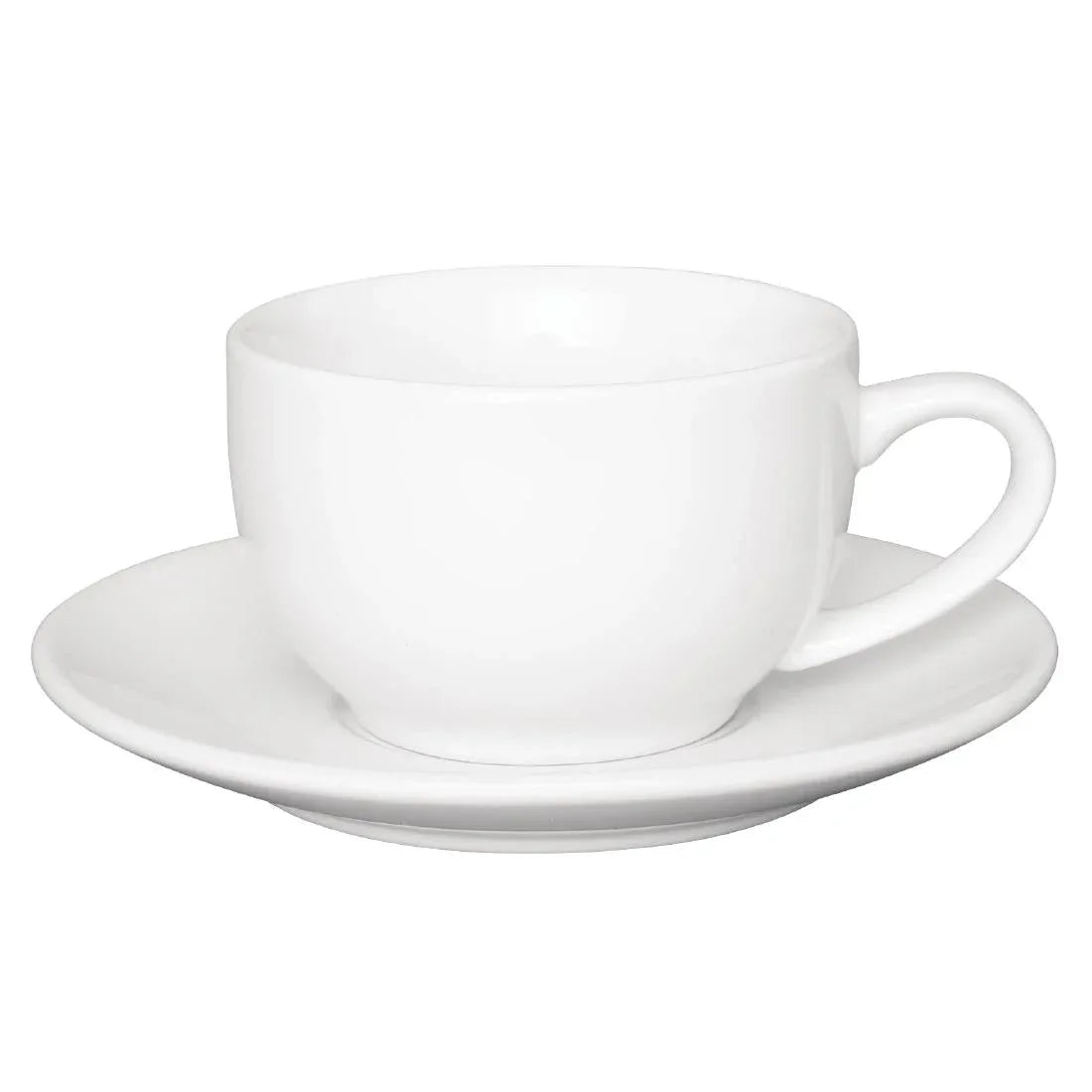 GK074 Olympia Cafe Coffee Cups White 228ml (Pack of 12) - JD Catering Equipment Solutions Ltd