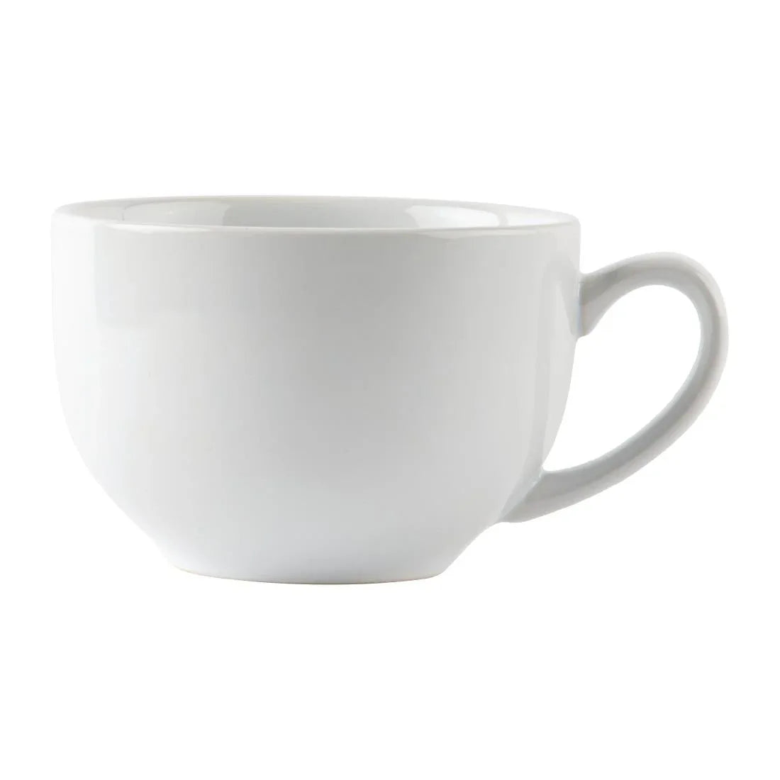 GK077 Olympia Cafe Cappuccino Cups White 340ml (Pack of 12) - JD Catering Equipment Solutions Ltd