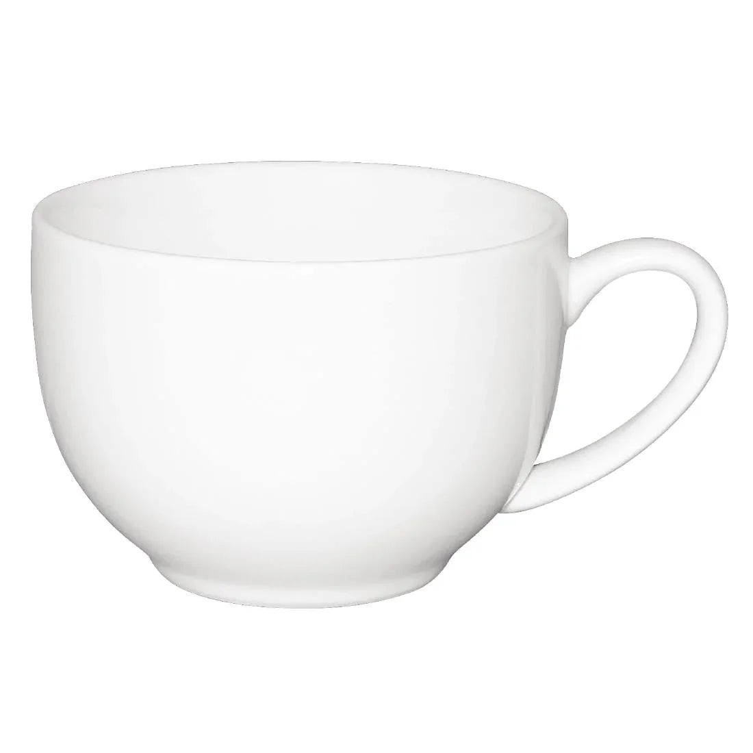 GK077 Olympia Cafe Cappuccino Cups White 340ml (Pack of 12) - JD Catering Equipment Solutions Ltd