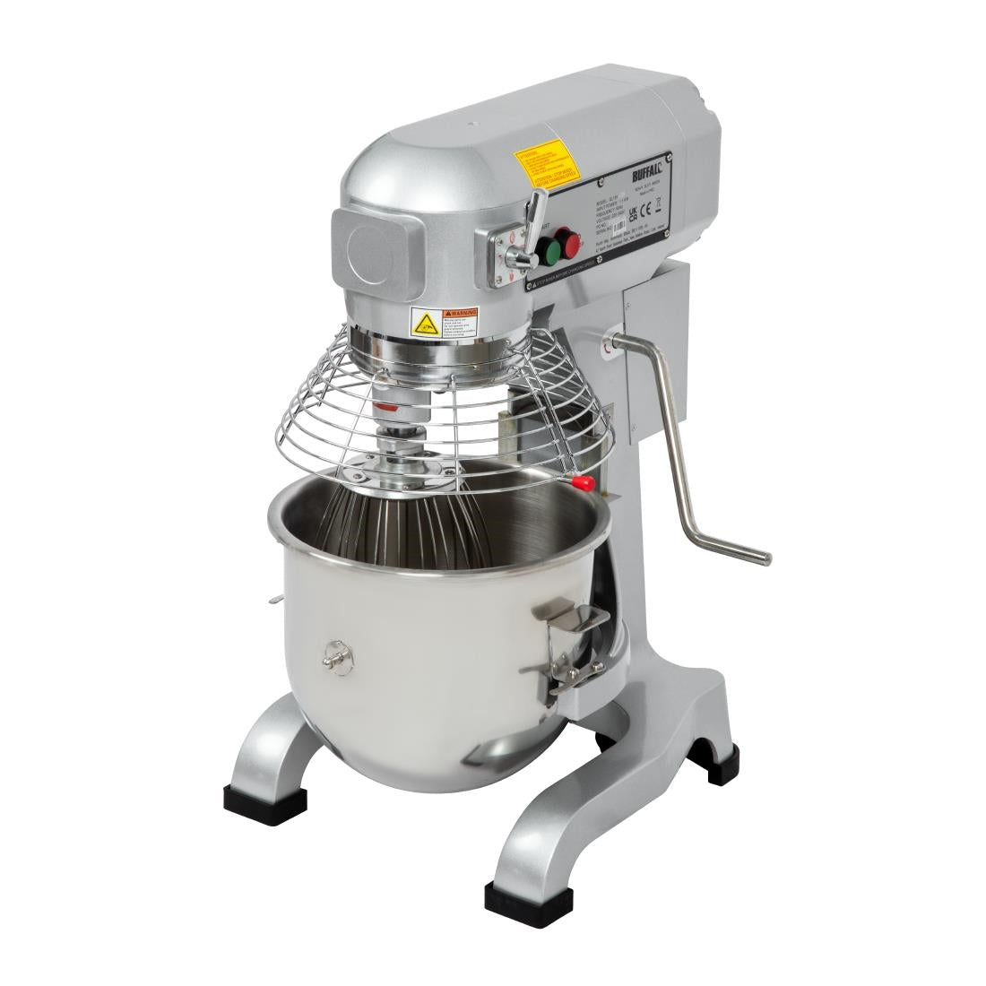 GL191 Buffalo 20Ltr Planetary Mixer 1.1kW. Capacity: 20Ltr. Three speed JD Catering Equipment Solutions Ltd