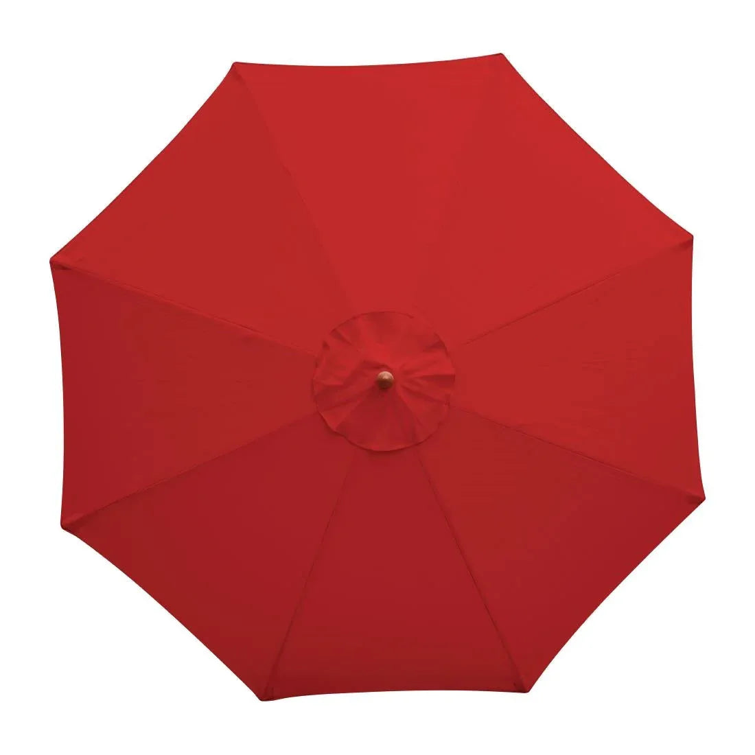 GL305 Bolero Round Parasol 3m Diameter Red - JD Catering Equipment Solutions Ltd
