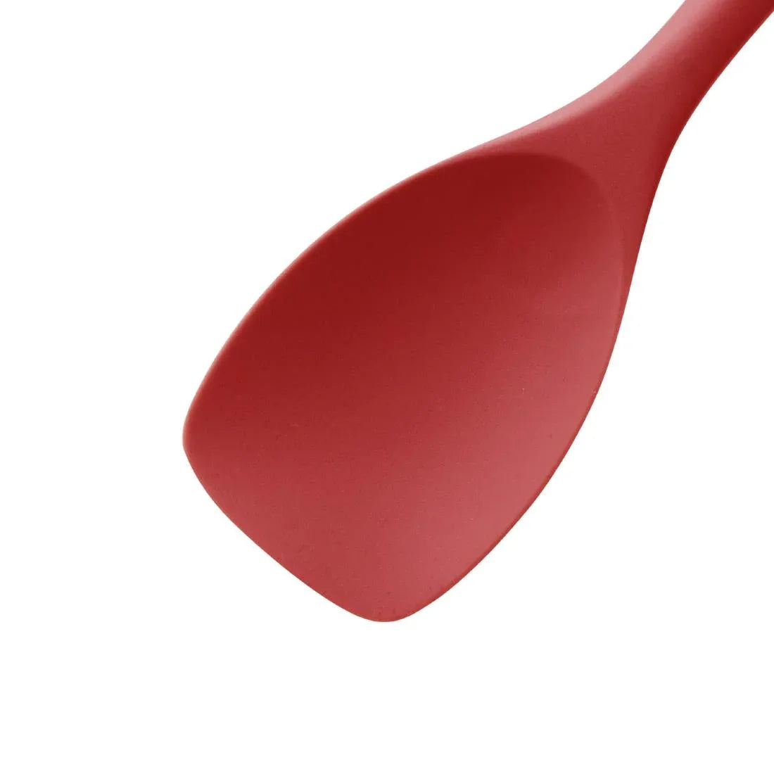GL352 Vogue Silicone Spoon Spatula Red 28cm - JD Catering Equipment Solutions Ltd