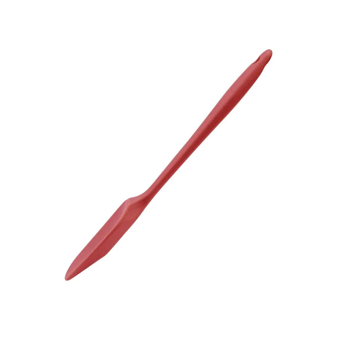 GL352 Vogue Silicone Spoon Spatula Red 28cm - JD Catering Equipment Solutions Ltd