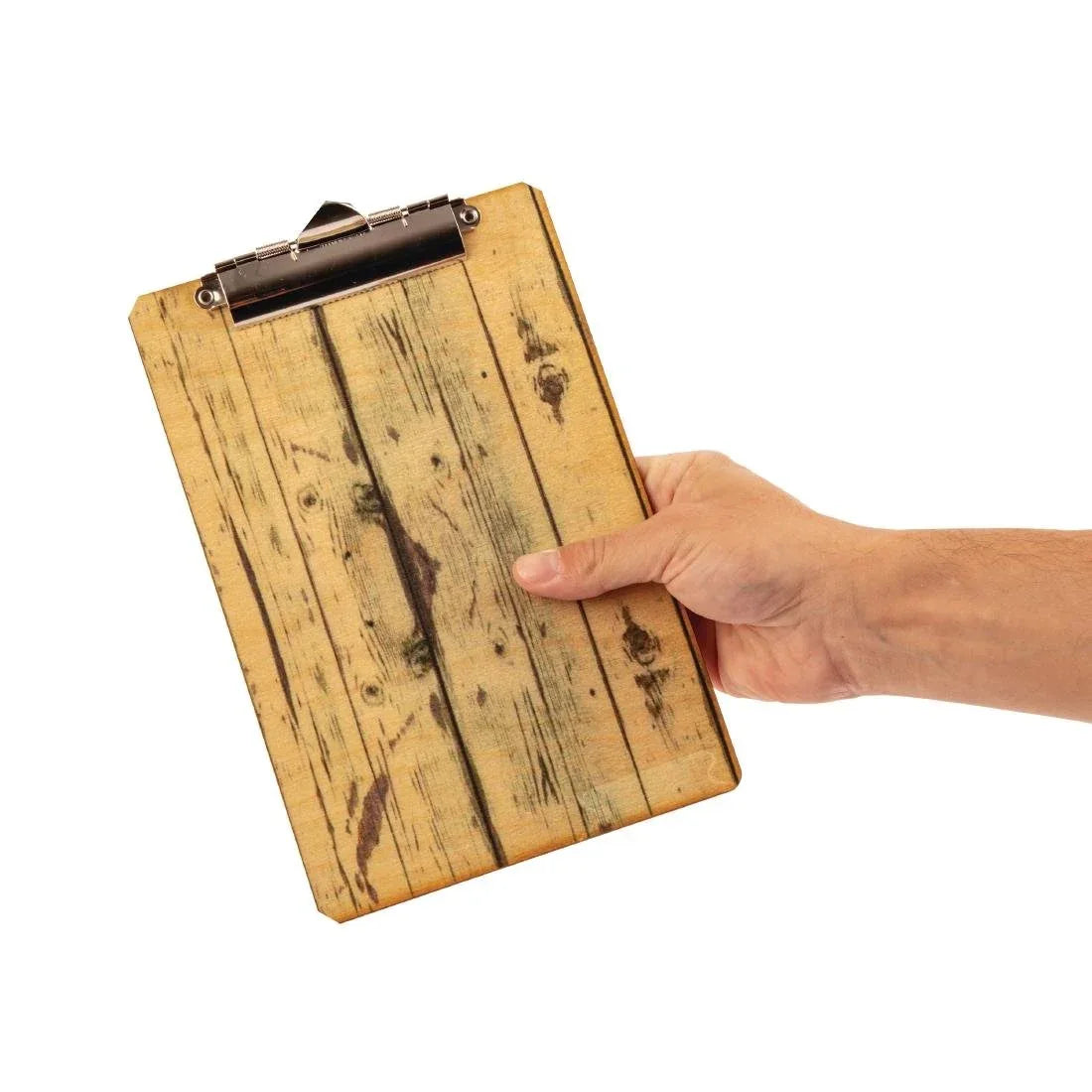 GM301 Wood Effect Menu Clipboard A5 - JD Catering Equipment Solutions Ltd