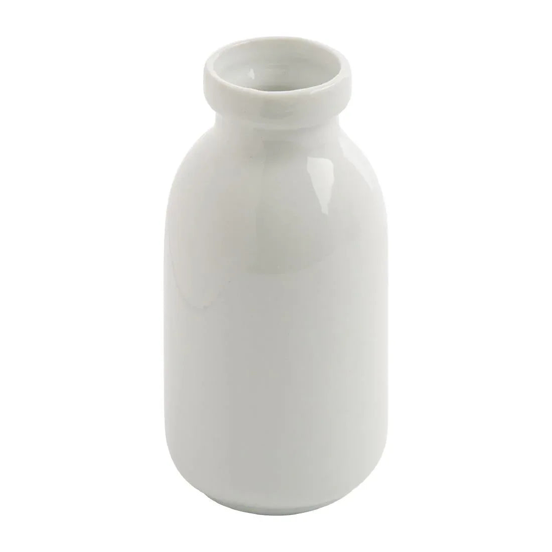 GM368 Olympia White Mini Milk Bottle 145ml (Pack of 12) - JD Catering Equipment Solutions Ltd