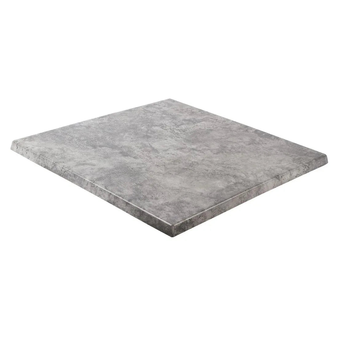GM423 Werzalit Pre-drilled Square Table Top Concrete 700mm - JD Catering Equipment Solutions Ltd