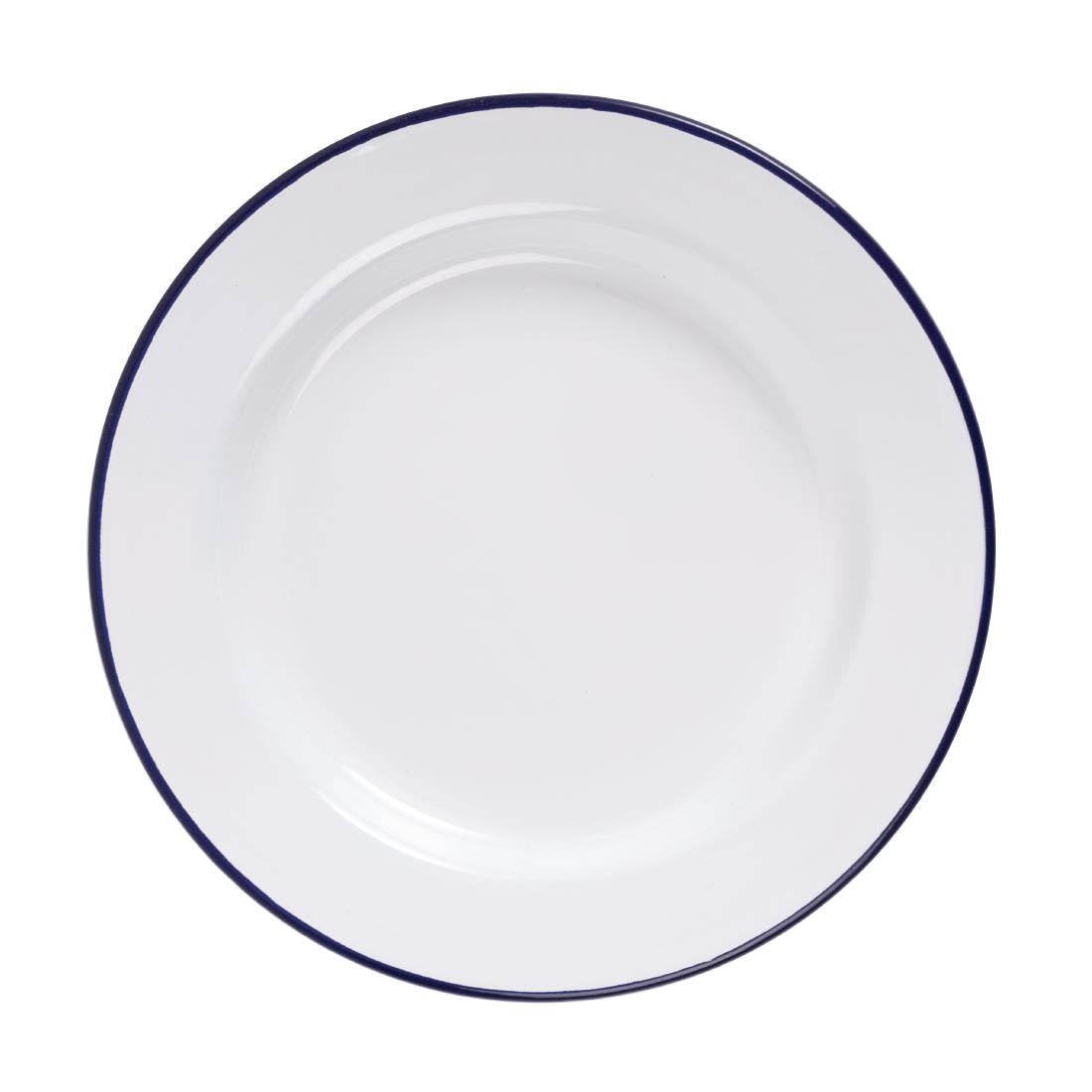 GM512 Olympia Enamel Dinner Plates 245mm (Pack of 6) JD Catering Equipment Solutions Ltd