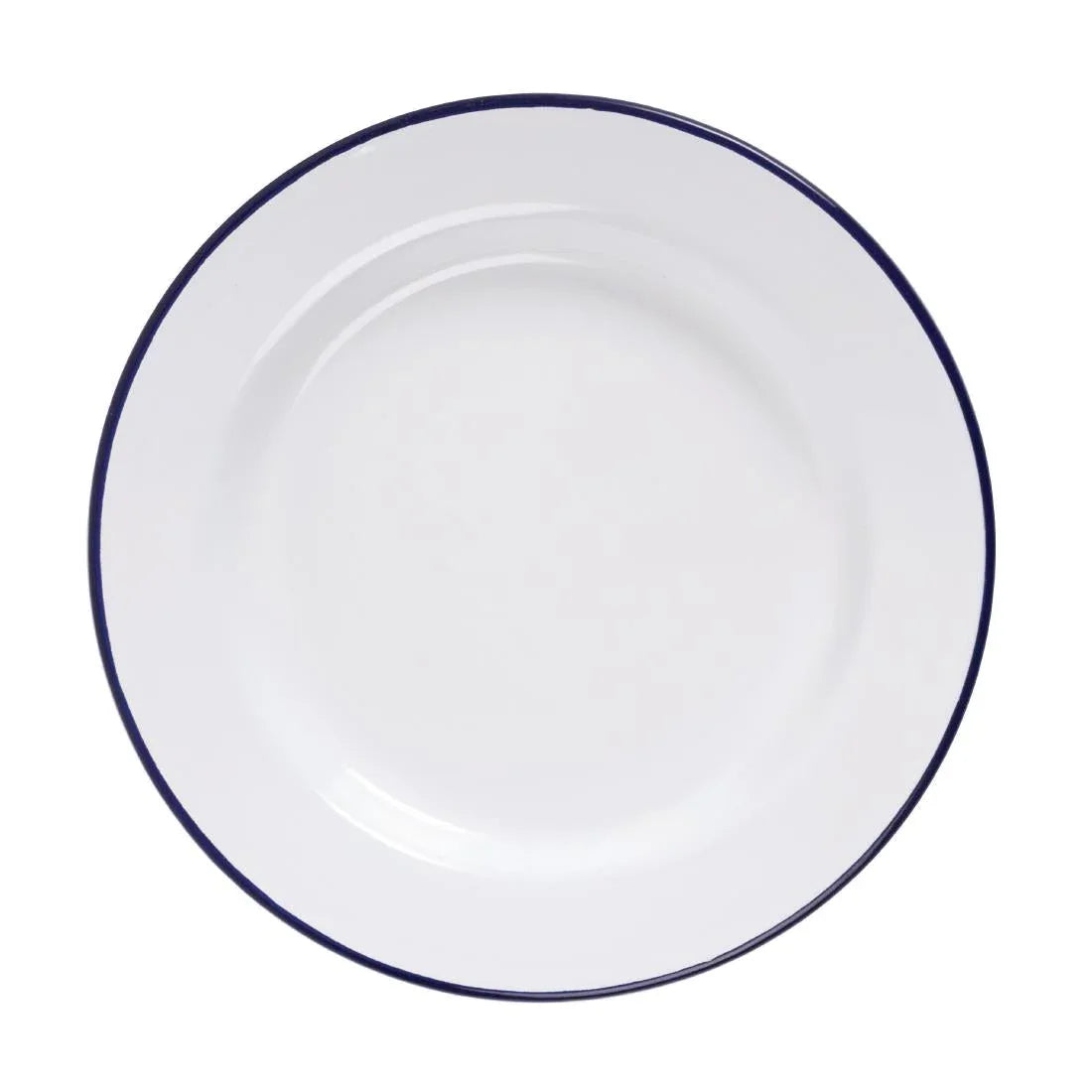 GM512 Olympia Enamel Dinner Plates 245mm (Pack of 6) - JD Catering Equipment Solutions Ltd