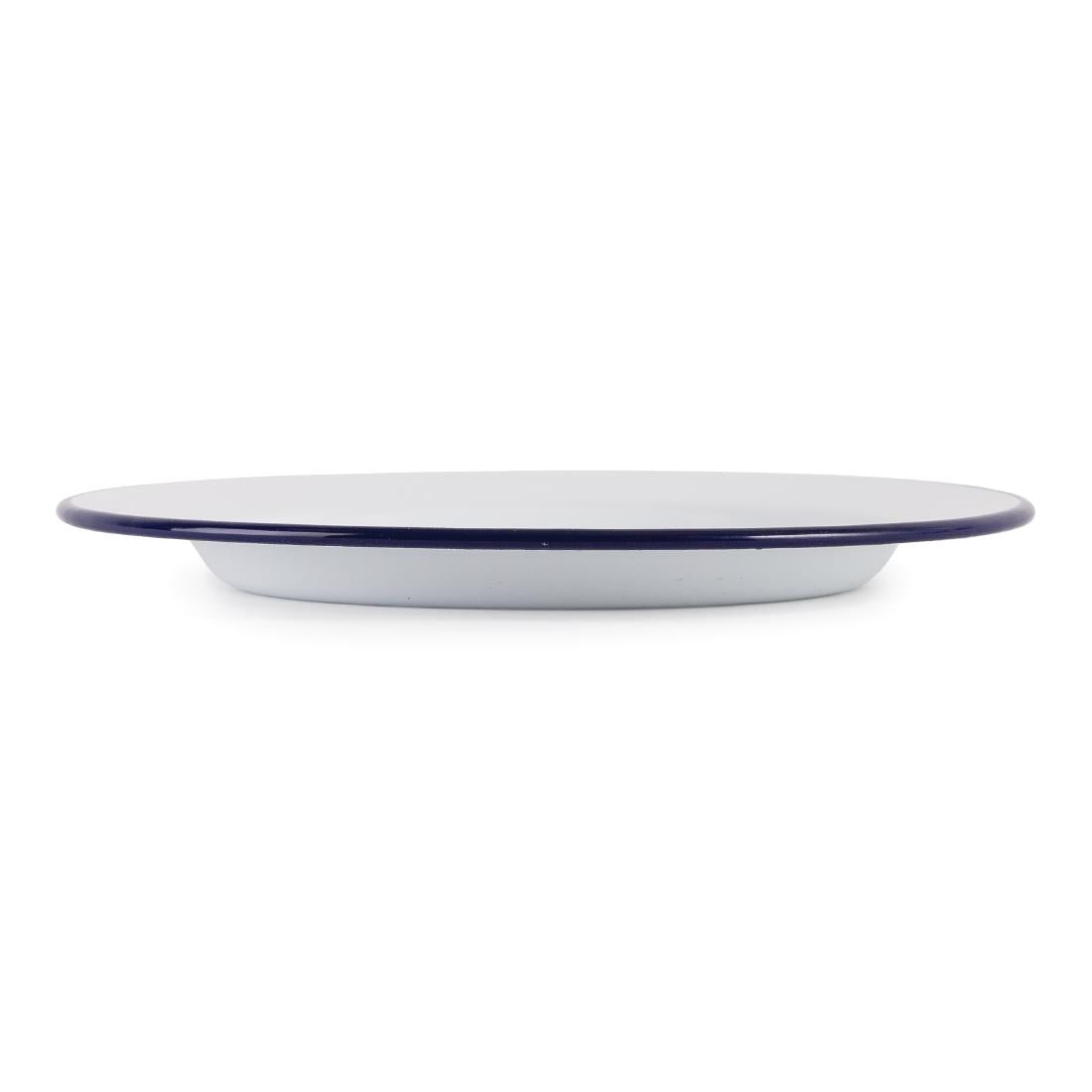GM512 Olympia Enamel Dinner Plates 245mm (Pack of 6) JD Catering Equipment Solutions Ltd
