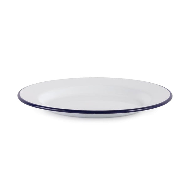 GM512 Olympia Enamel Dinner Plates 245mm (Pack of 6) JD Catering Equipment Solutions Ltd