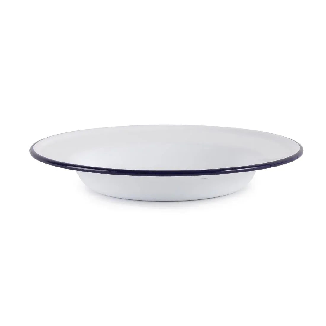 GM513 Olympia Enamel Soup Plates 245mm (Pack of 6) - JD Catering Equipment Solutions Ltd