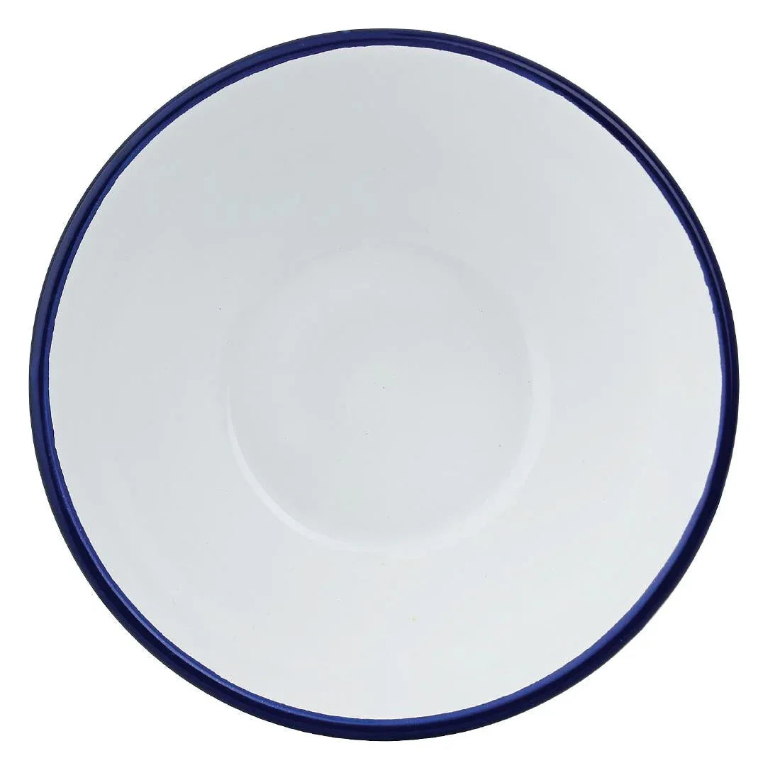 GM514 Olympia Enamel Bowls 155mm (Pack of 6) - JD Catering Equipment Solutions Ltd