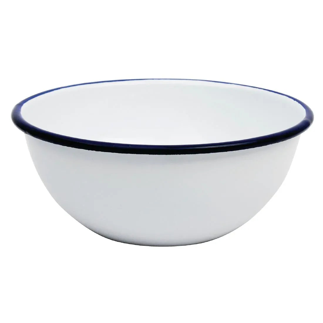 GM514 Olympia Enamel Bowls 155mm (Pack of 6) - JD Catering Equipment Solutions Ltd