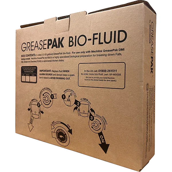 CC579 GreasePak MSGD5 Dosing Fluid 5Ltr (3 Pack) - JD Catering Equipment Solutions Ltd