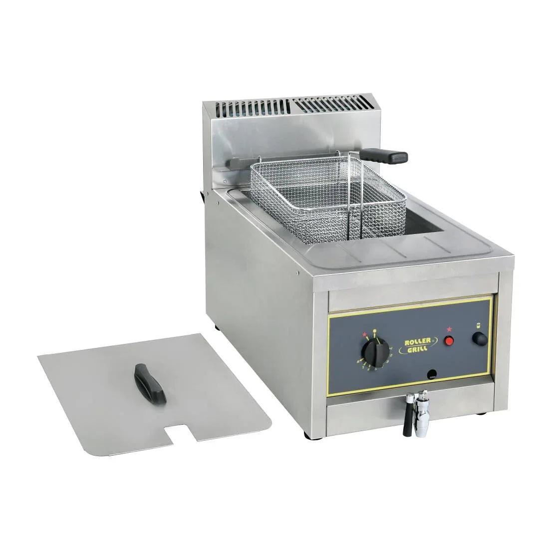 GP318-P Roller Grill Single Tank Single Basket Countertop LPG Fryer RFG12 - JD Catering Equipment Solutions Ltd