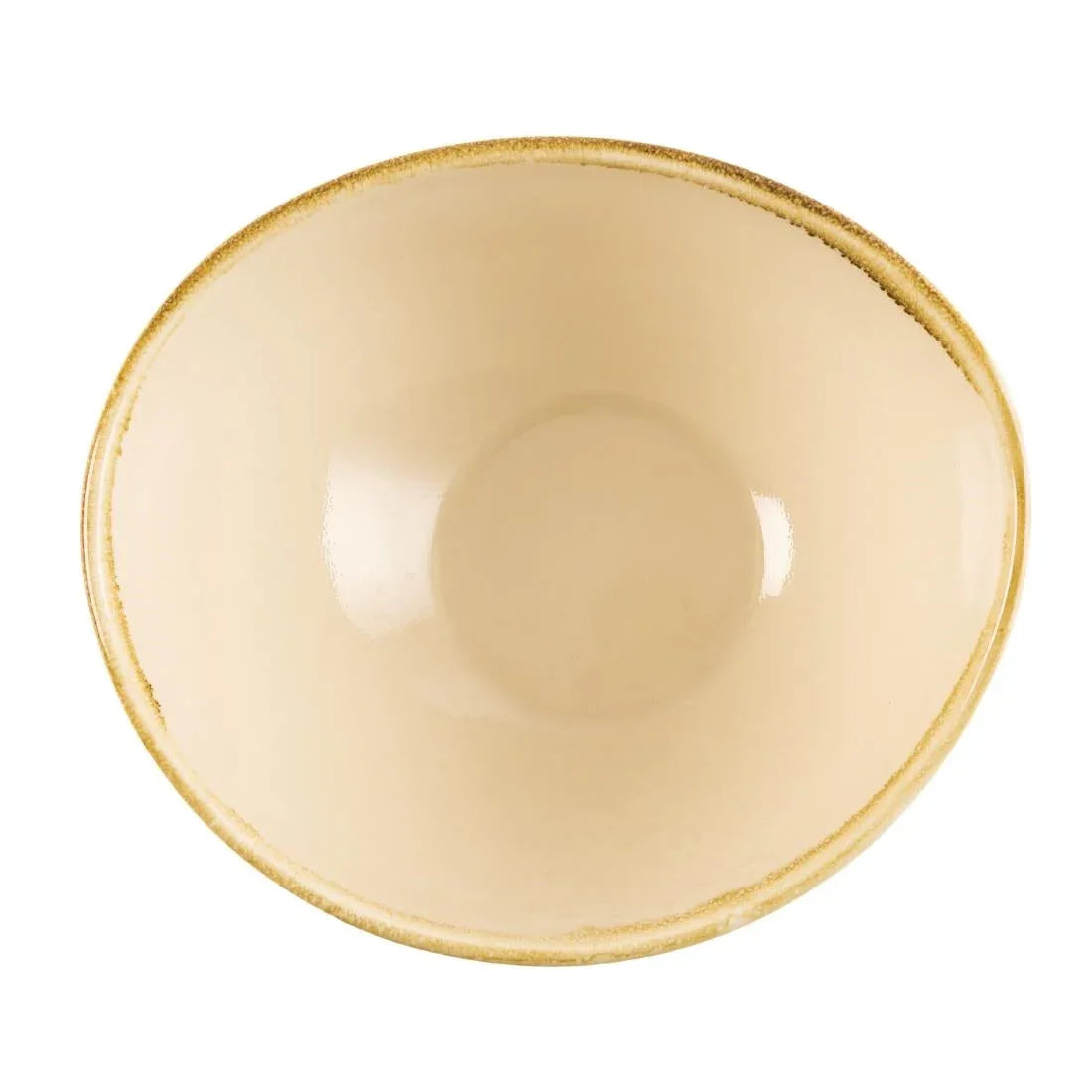 GP323 Olympia Kiln Bowl Sandstone 215mm (Pack of 4) - JD Catering Equipment Solutions Ltd