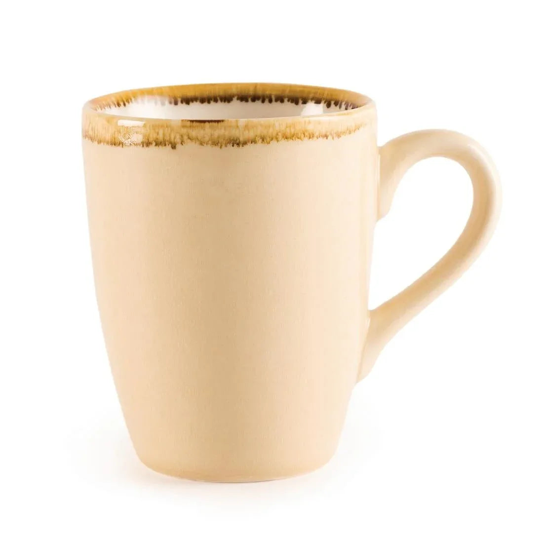 GP334 Olympia Kiln Mug Sandstone 340ml (Pack of 6) - JD Catering Equipment Solutions Ltd
