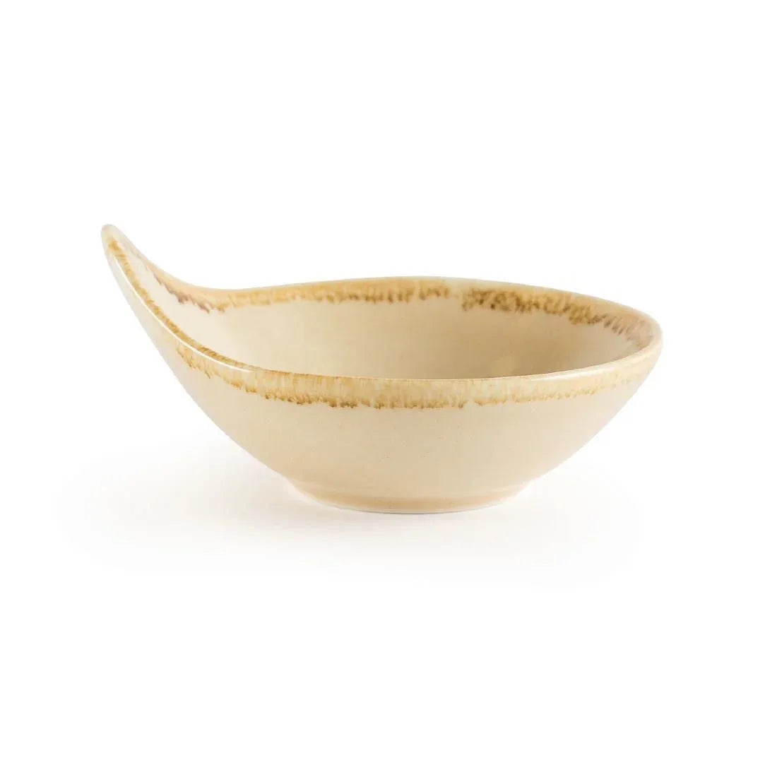 GP336 Olympia Kiln Dipping Pot Sandstone 70ml (Pack of 12) - JD Catering Equipment Solutions Ltd