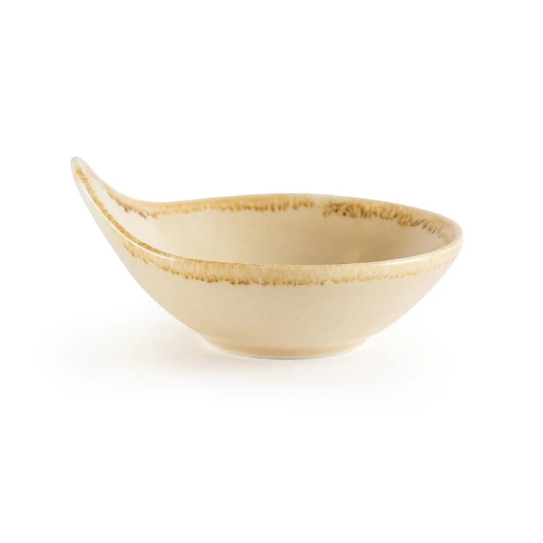 GP336 Olympia Kiln Dipping Pot Sandstone 70ml (Pack of 12) - JD Catering Equipment Solutions Ltd