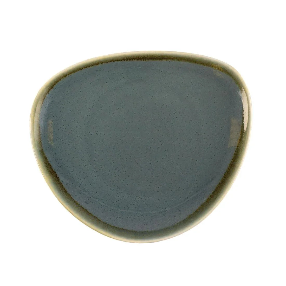 GP341 Olympia Kiln Triangular Side Plate Ocean 165mm (Pack of 6) - JD Catering Equipment Solutions Ltd