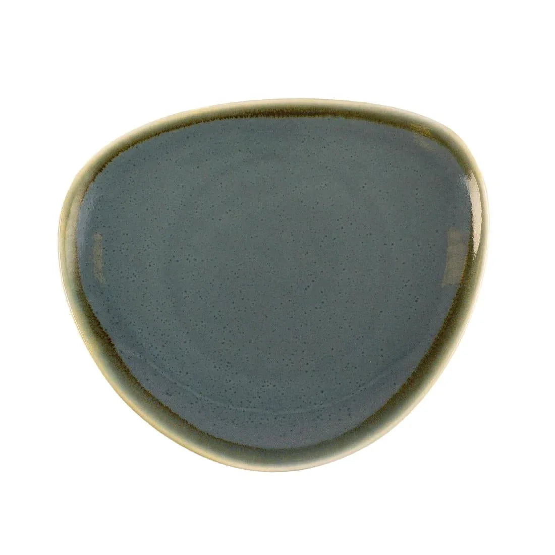 GP341 Olympia Kiln Triangular Side Plate Ocean 165mm (Pack of 6) - JD Catering Equipment Solutions Ltd