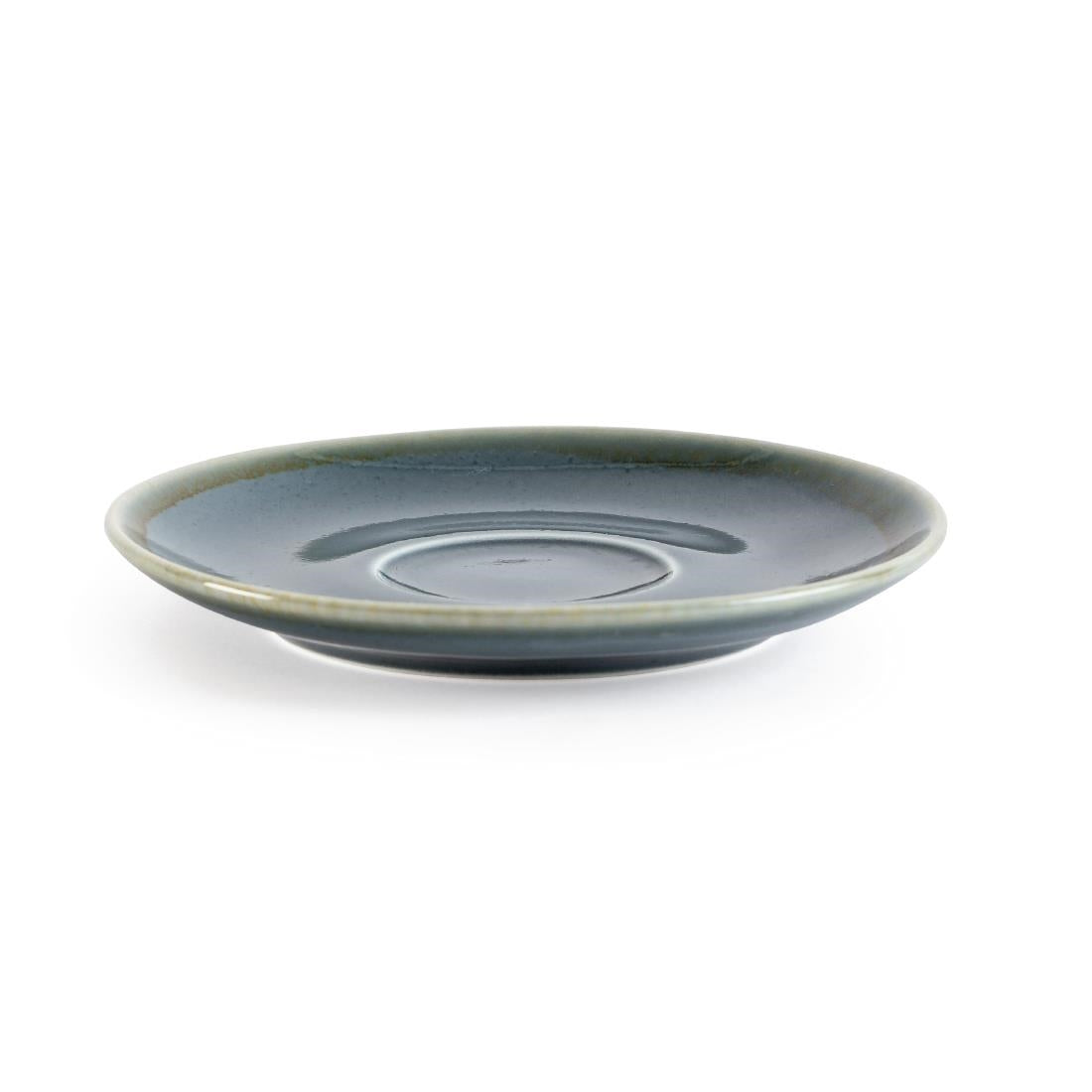 GP349 Olympia Kiln Cappuccino Saucer Ocean 160mm (Pack of 6) JD Catering Equipment Solutions Ltd