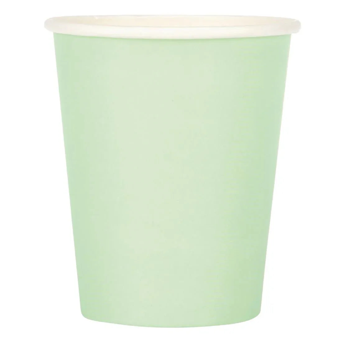 GP403 Fiesta Disposable Coffee Cups Single Wall Turquoise 225ml / 8oz (Pack of 1000) JD Catering Equipment Solutions Ltd