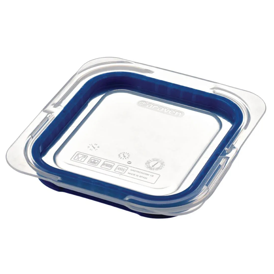 GP573 Araven ABS Lid Blue GN 1/6 - JD Catering Equipment Solutions Ltd