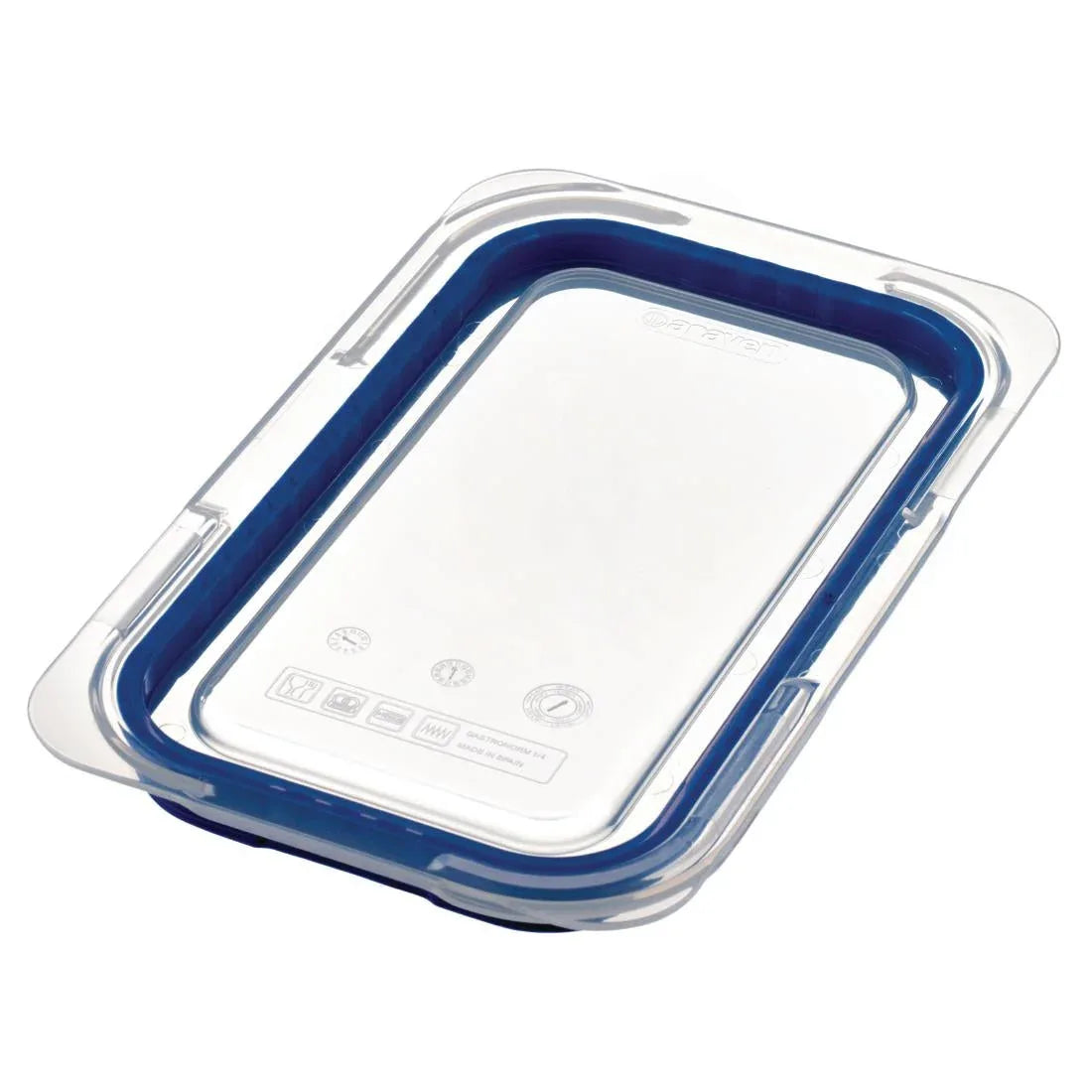 GP577 Araven ABS Lid Blue GN 1/4 - JD Catering Equipment Solutions Ltd