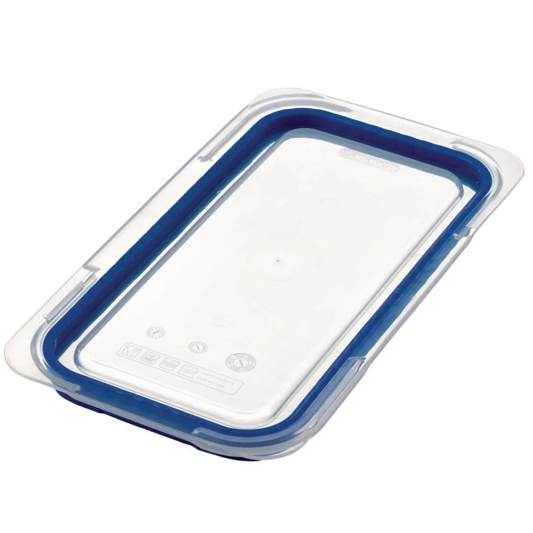 GP582 Araven ABS Lid Blue GN 1/3 - JD Catering Equipment Solutions Ltd