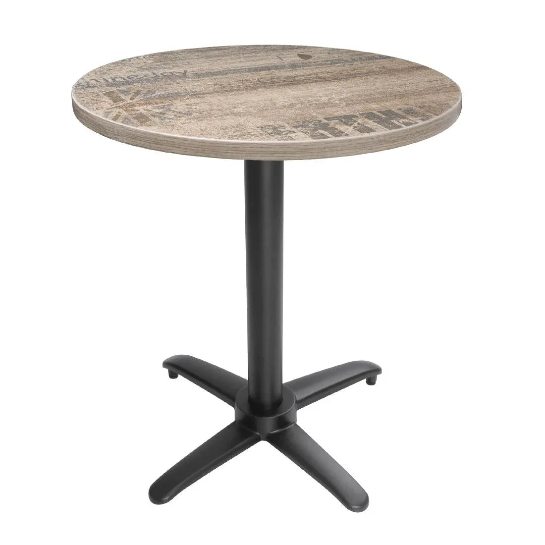 GP773 Bolero Aluminium Flip Top Table Base Black - JD Catering Equipment Solutions Ltd