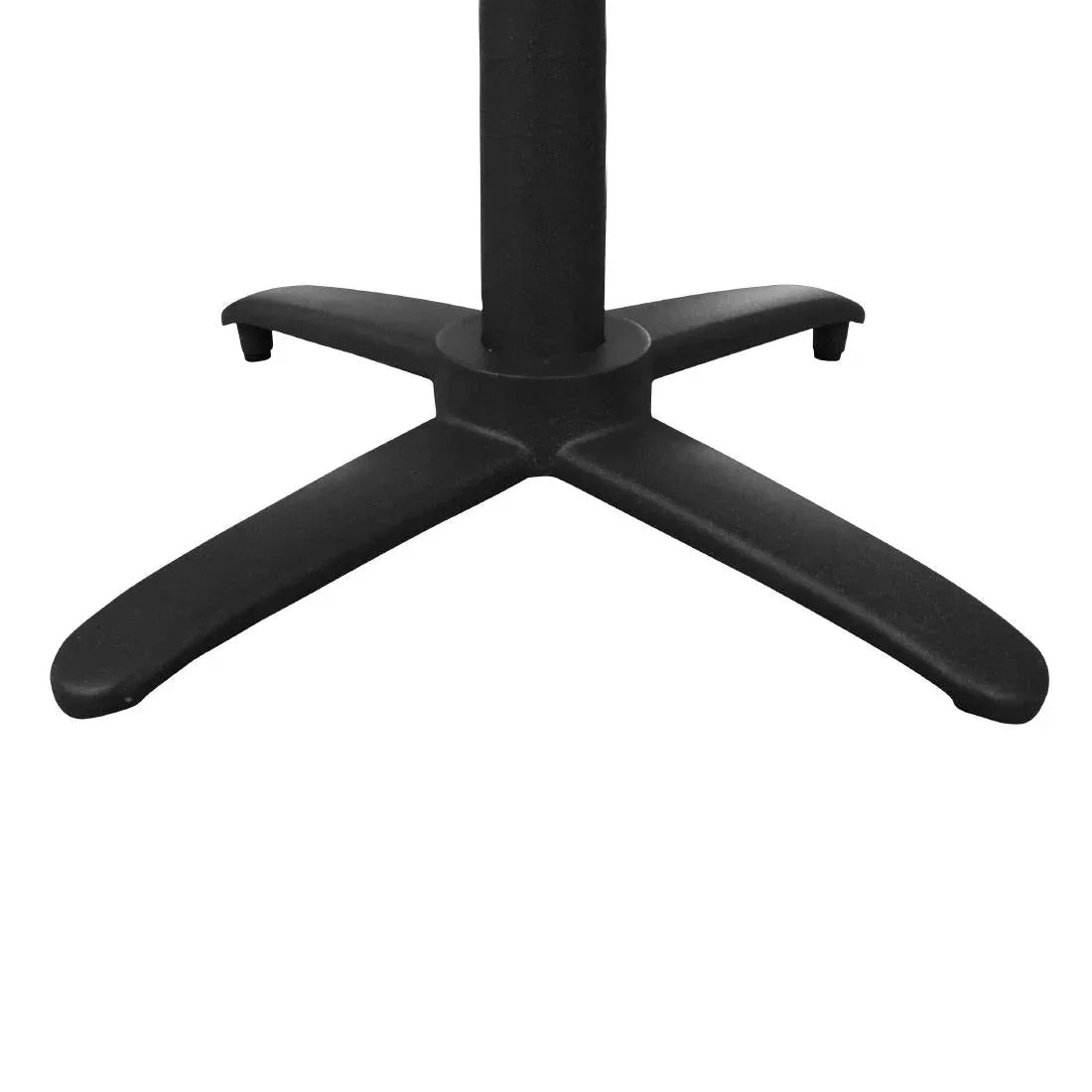 GP773 Bolero Aluminium Flip Top Table Base Black - JD Catering Equipment Solutions Ltd