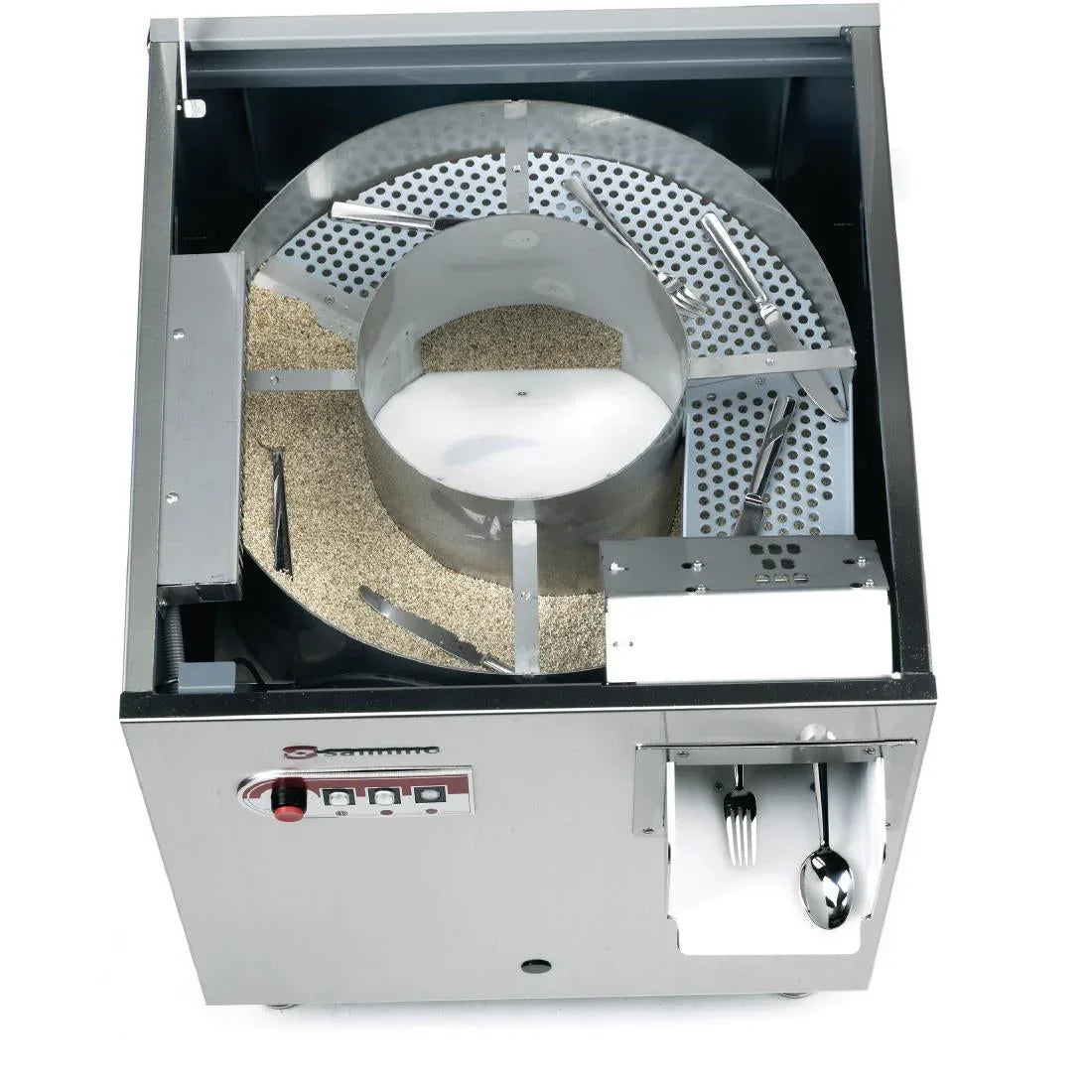 GP970-3P Sammic Freestanding Cutlery Polisher SAS-5001 3 Phase - JD Catering Equipment Solutions Ltd