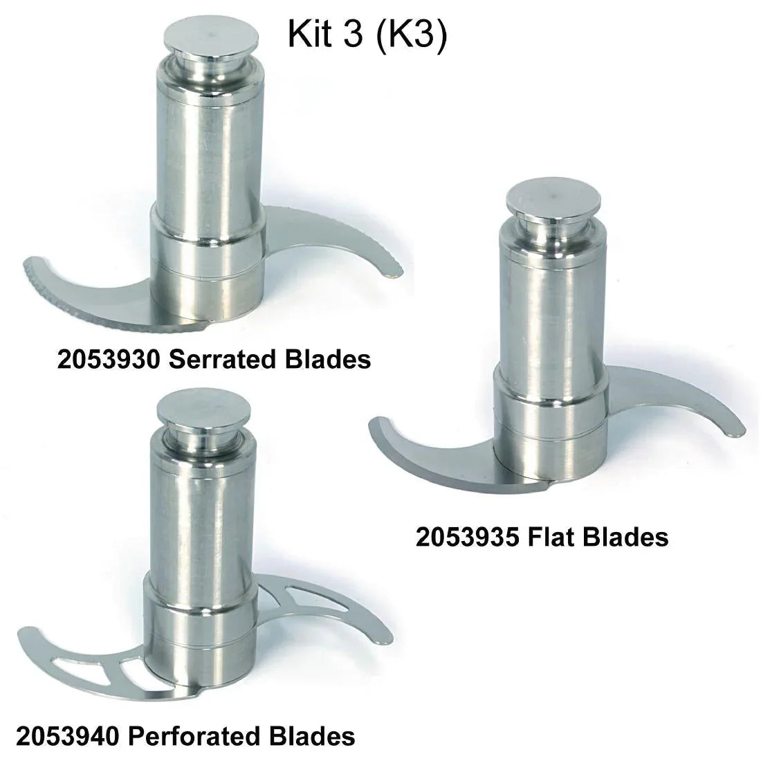 GP982-K3 Sammic Food Processor KE-8V + Flat and Perforated Blades - JD Catering Equipment Solutions Ltd