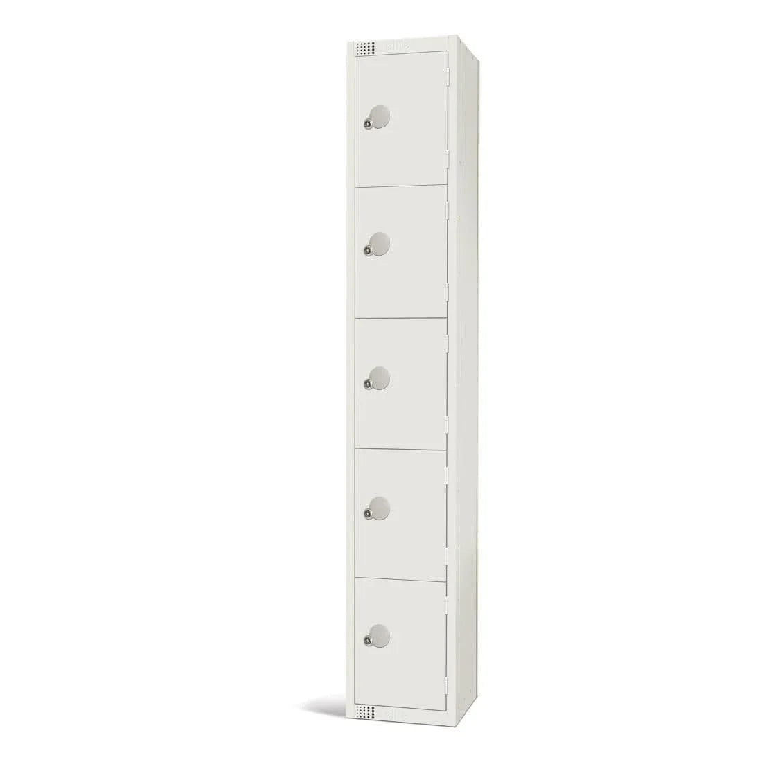GR306-C Elite Five Door Camlock Locker White - JD Catering Equipment Solutions Ltd