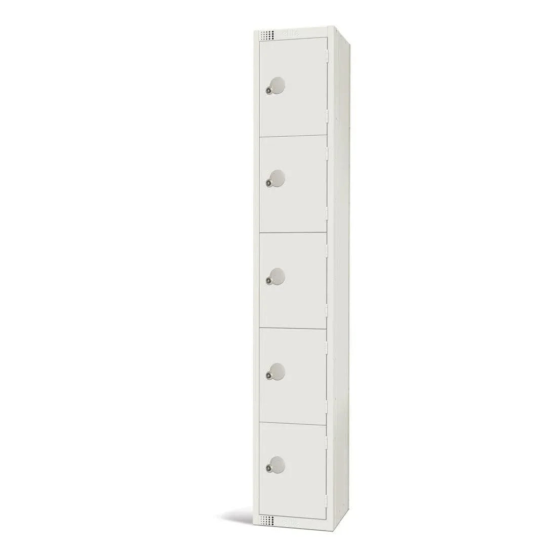 GR306-EL Elite Five Door Electronic Combination Locker White - JD Catering Equipment Solutions Ltd