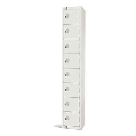 GR308-C Elite Eight Door Camlock Locker White JD Catering Equipment Solutions Ltd