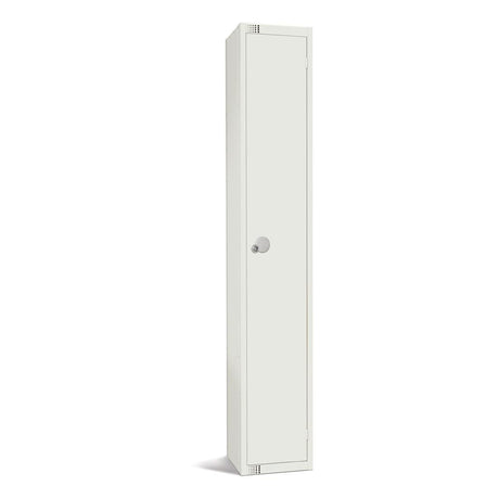 GR309-CL Elite Single Door Manual Combination Locker Locker White JD Catering Equipment Solutions Ltd
