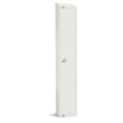 GR309-PS Elite Single Door Padlock Locker with Sloping Top White JD Catering Equipment Solutions Ltd