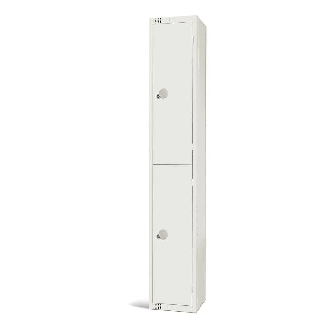 GR310-ELS Elite Double Door Electronic Combination Locker with Sloping Top White - JD Catering Equipment Solutions Ltd