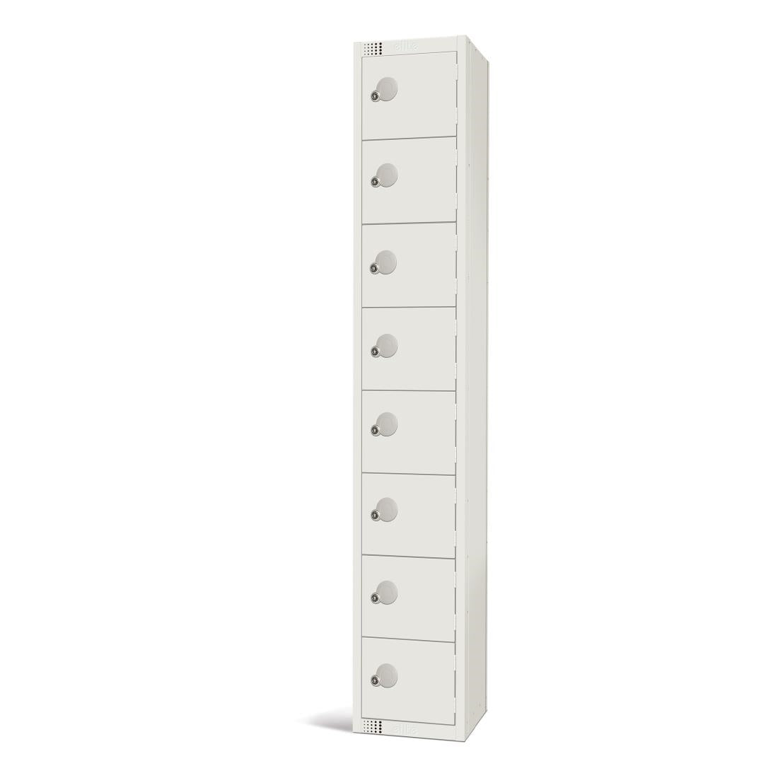 GR315-C Elite Eight Door Camlock Locker White JD Catering Equipment Solutions Ltd