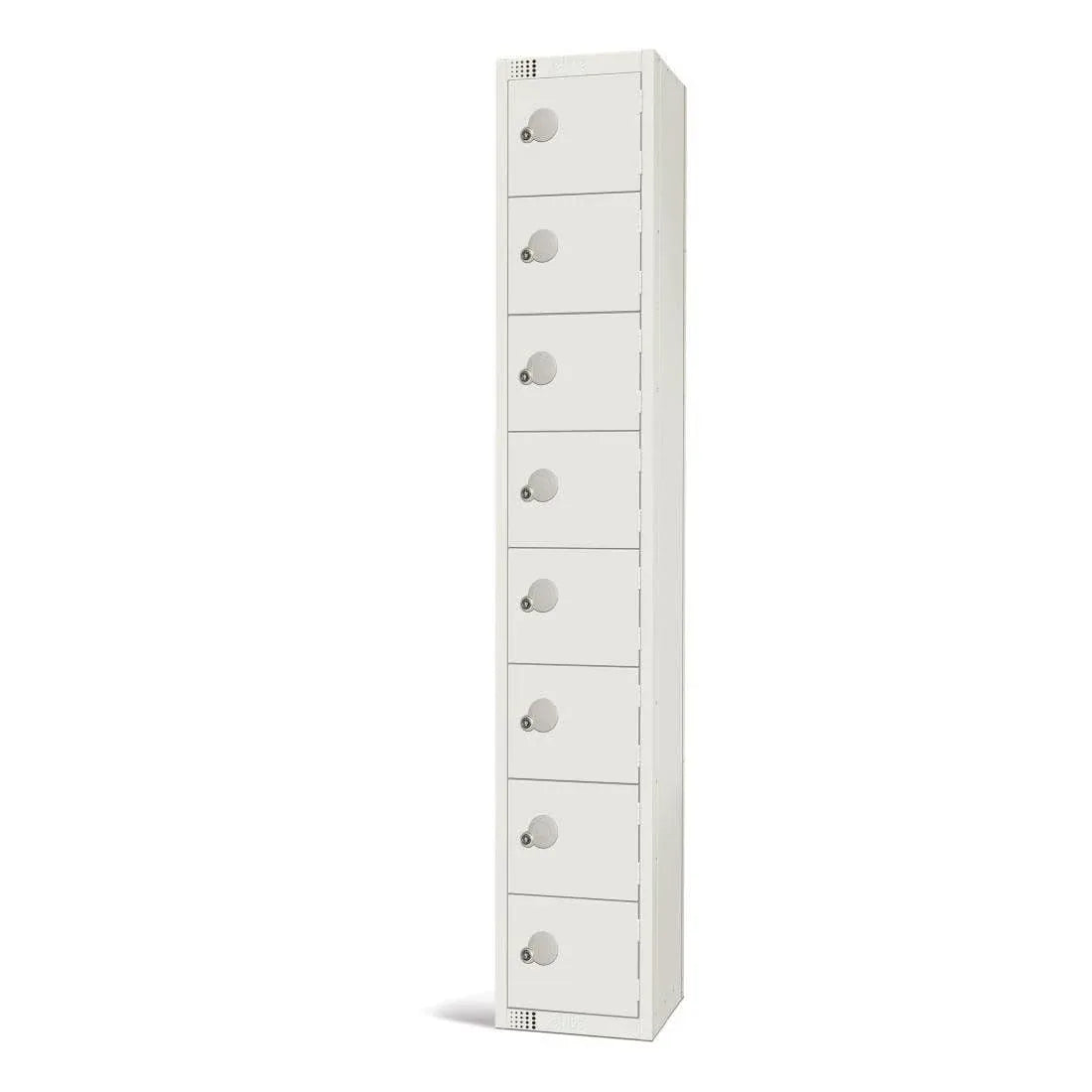 GR315-CL Elite Eight Door Manual Combination Locker Locker White - JD Catering Equipment Solutions Ltd