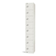 GR315-EL Elite Eight Door Electronic Combination Locker White JD Catering Equipment Solutions Ltd