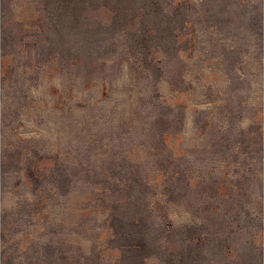 GR641 Werzalit Pre-drilled Square Table Top  Rust Brown 600mm JD Catering Equipment Solutions Ltd