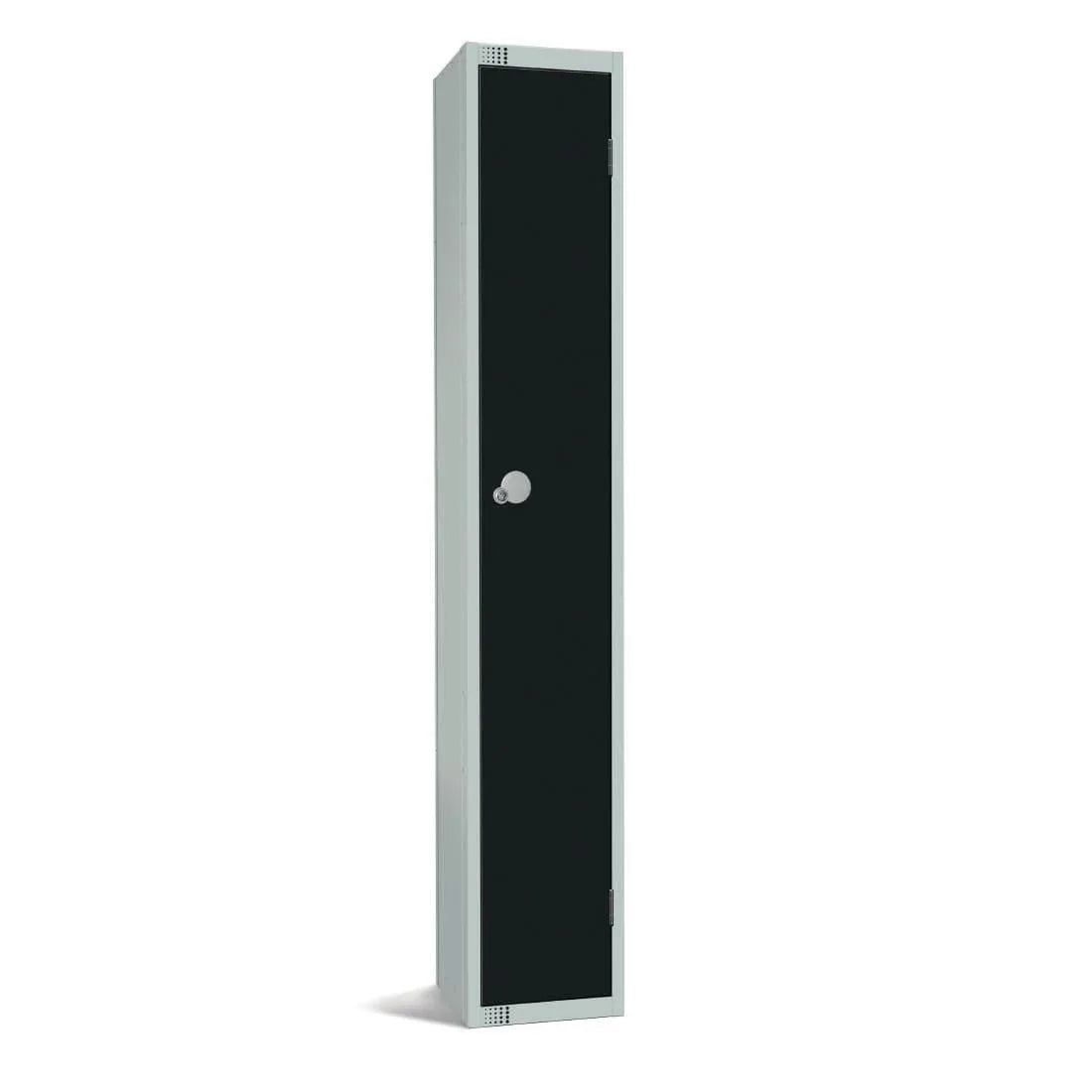 GR670-CL Elite Single Door Manual Combination Locker Locker Black - JD Catering Equipment Solutions Ltd