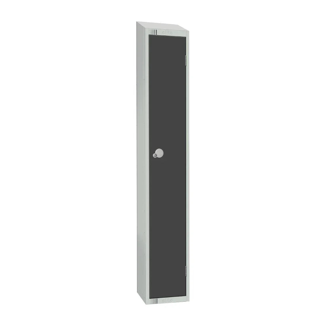 GR677-CLS Elite Single Door Manual Combination Locker Locker Graphite Grey - JD Catering Equipment Solutions Ltd