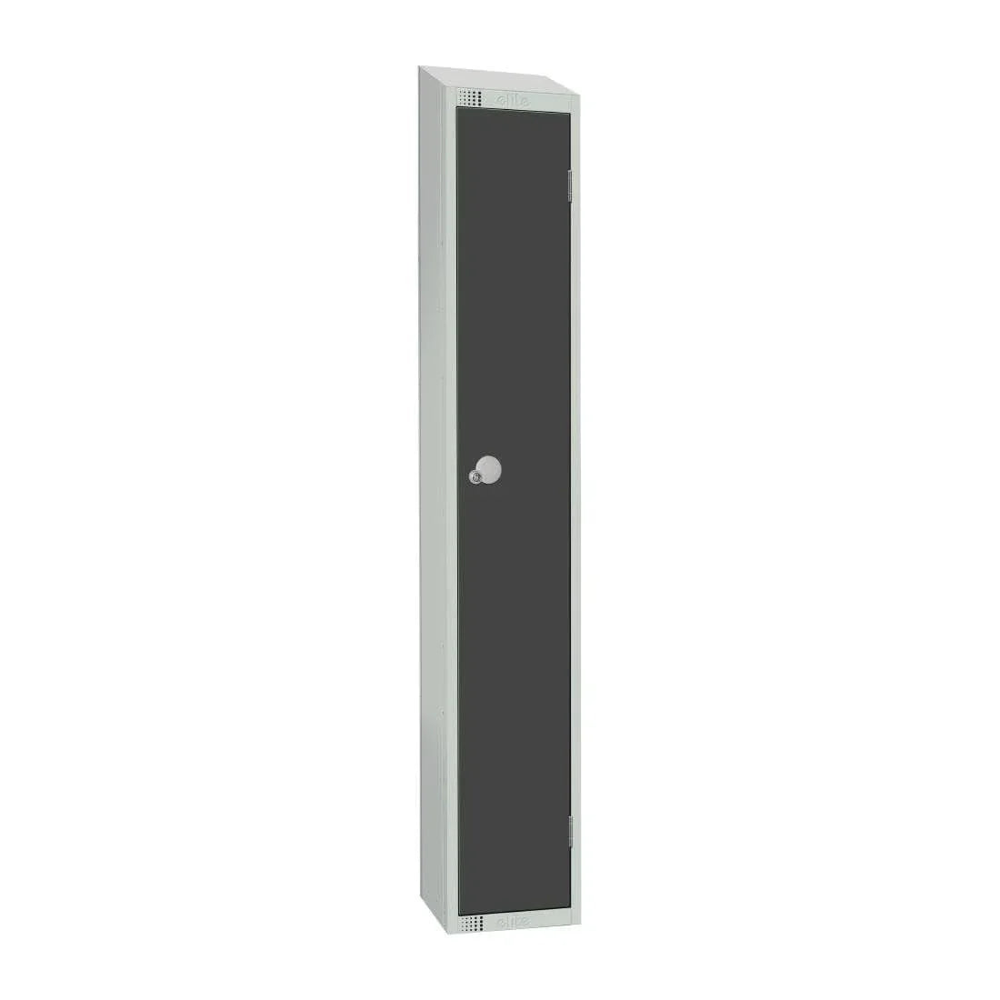GR677-CN Elite Single Door Coin Return Locker Graphite Grey - JD Catering Equipment Solutions Ltd