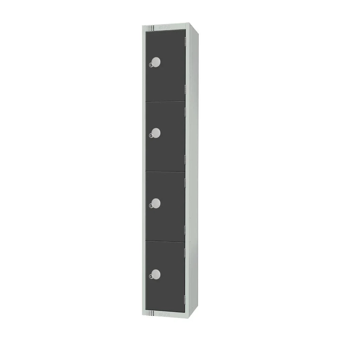 GR680-CL Elite Four Door Manual Combination Locker Locker Graphite Grey - JD Catering Equipment Solutions Ltd